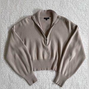Dynamite Half Zip Sweater